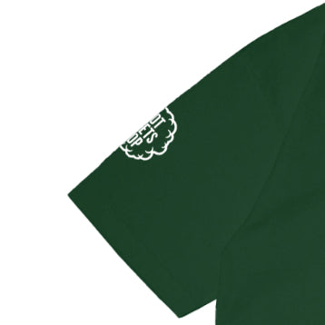 Pot Meets Pop Kaos Lengan Pendek -Full Time Stoner Tee Green Fw25 - T'shirt