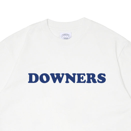 Pot Meets Pop Kaos Lengan Pendek - Downers Tee White Fw25 - T'shirt