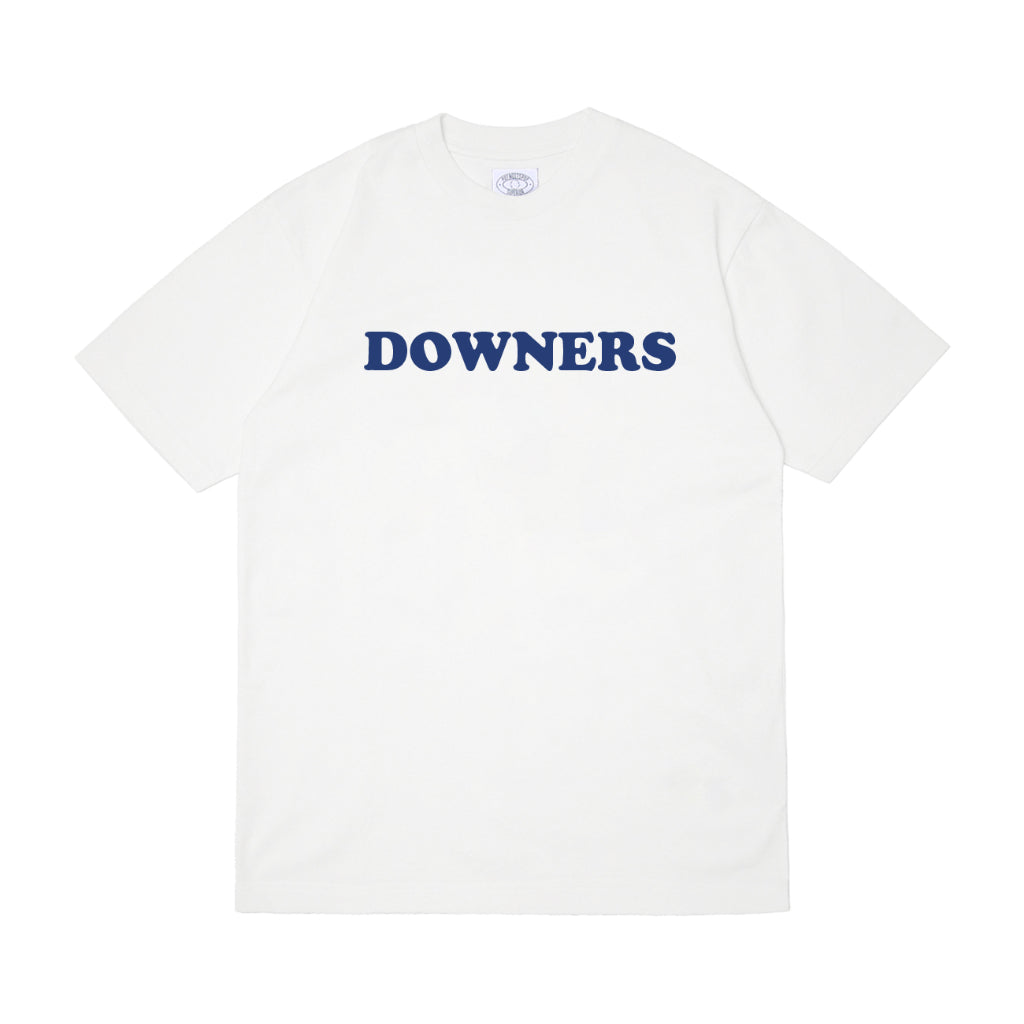 Pot Meets Pop Kaos Lengan Pendek - Downers Tee White Fw25 - T'shirt