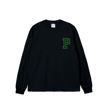 Pot Meets Pop Kaos Lengan Panjang - Arch Tee Ls Black Fw25 - Longsleeve