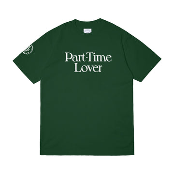 Pot Meets Pop Kaos Lengan Pendek -Full Time Stoner Tee Green Fw25 - T'shirt