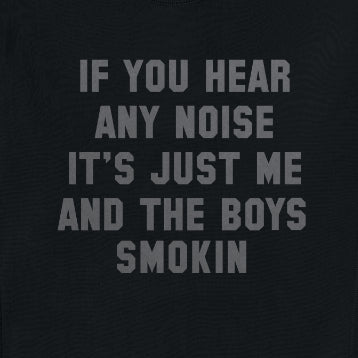 Pot Meets Pop Sweater -Smokin Boys Crewneck Sweatshirt Black fw25 - Crewneck