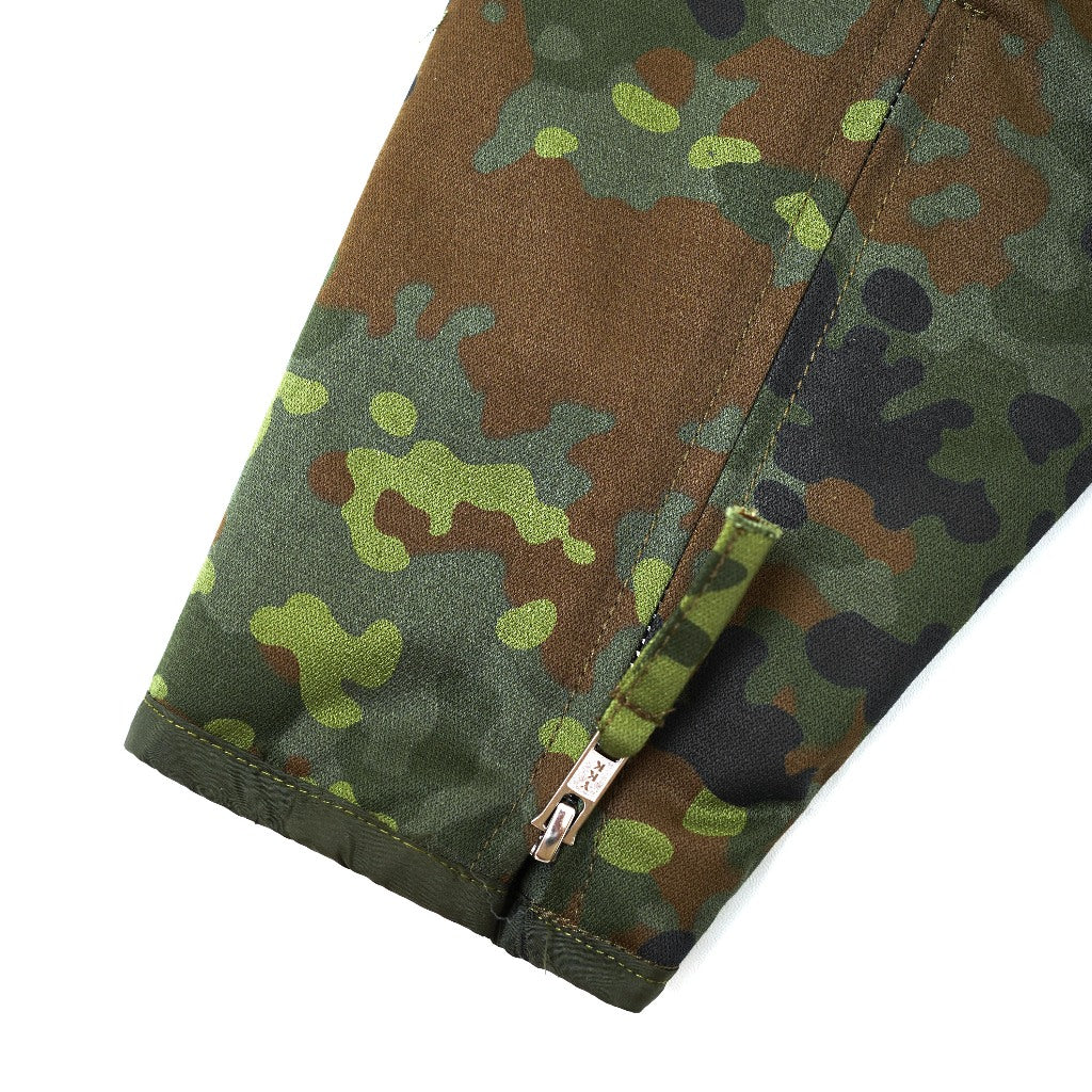 Pot Meets Pop Jaket - Herrer Quilted Lined Flectarn Camo Fw25 - Work Jacket
