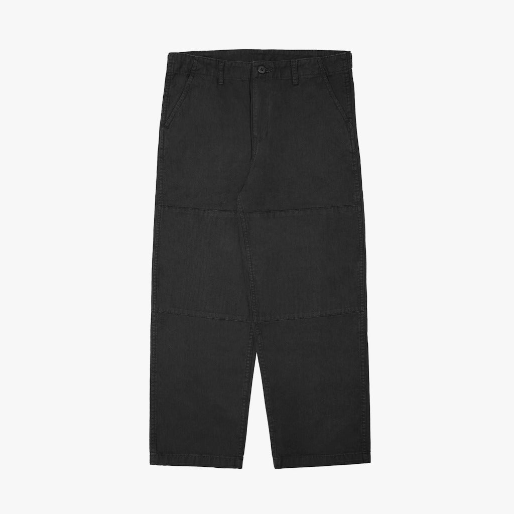 Pot Meets Pop Celana Panjang - French Cookie French Work Trousers Black F25 - Pants