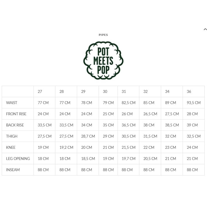 Pot Meets Pop Jeans - Pipes Deep Blue - Slim Straight Ss22