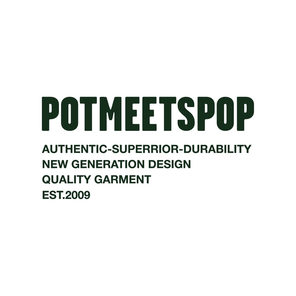 Pot Meets Pop Kaos Lengan Pendek - PMP Initial Tee Grey SS21 - T Shirt