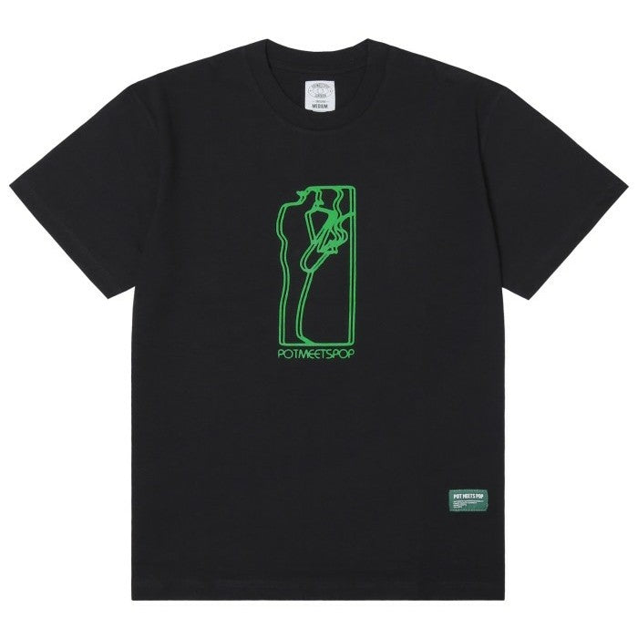 TRAVELLIN SAX TEE BLACK SS/22