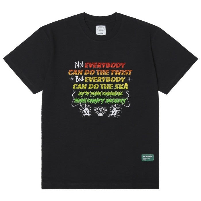 YOU CAN'T RESSIST TEE BLACK SS/22