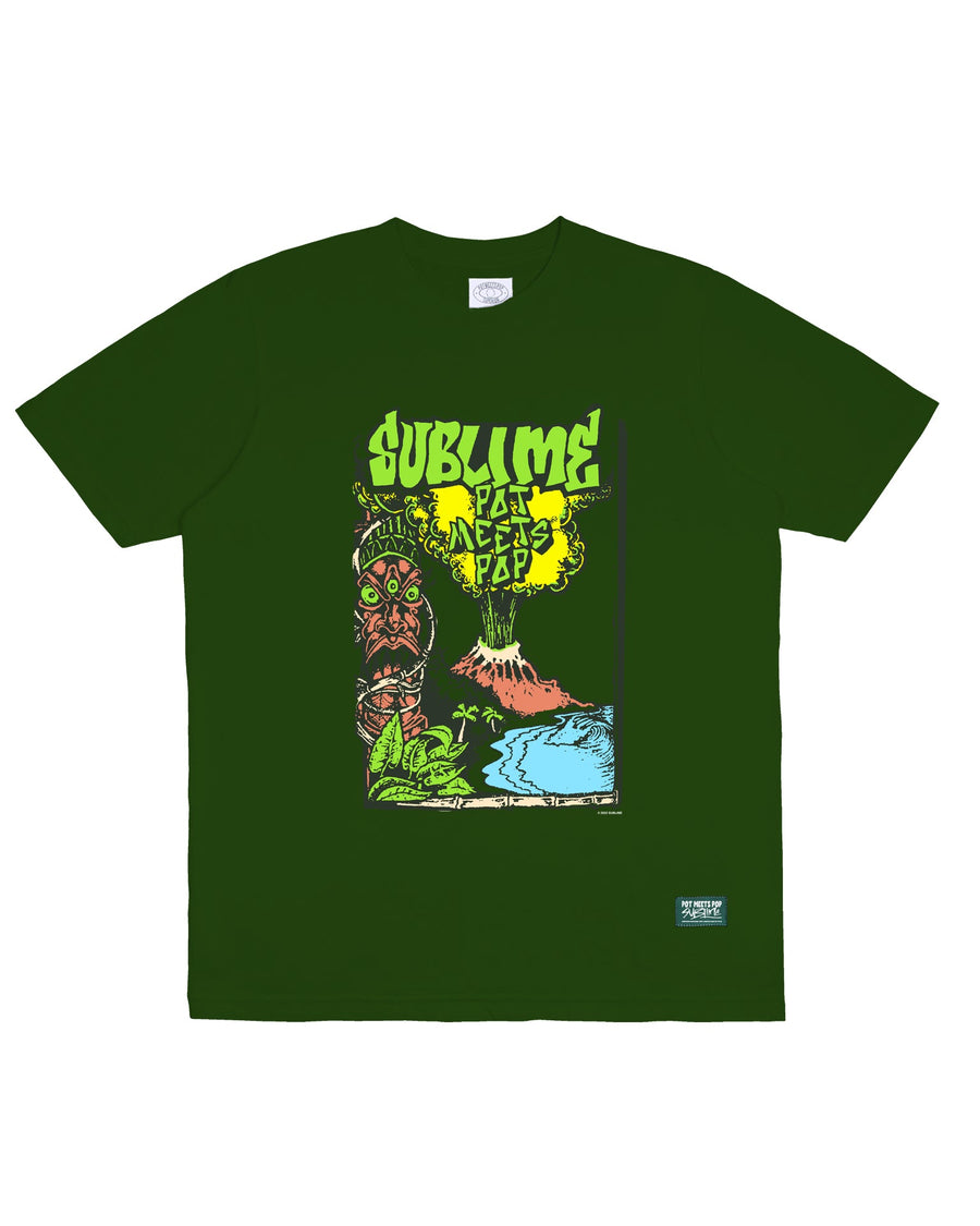 PMP X SUBLIME ROOTS OF CREATION TEE GREEN