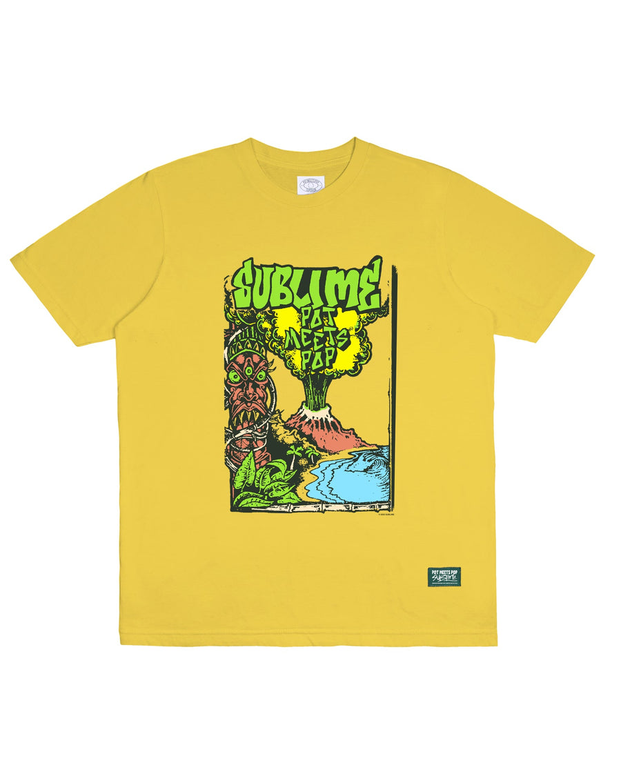 PMP X SUBLIME ROOTS OF CREATION TEE YELLOW