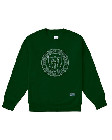 STRICTLY ROOTS CREWNECK GREEN F/W`21